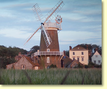 typical holiday cottage in east england