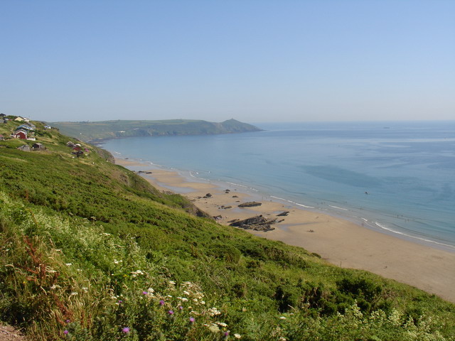 Miles of sandy beach